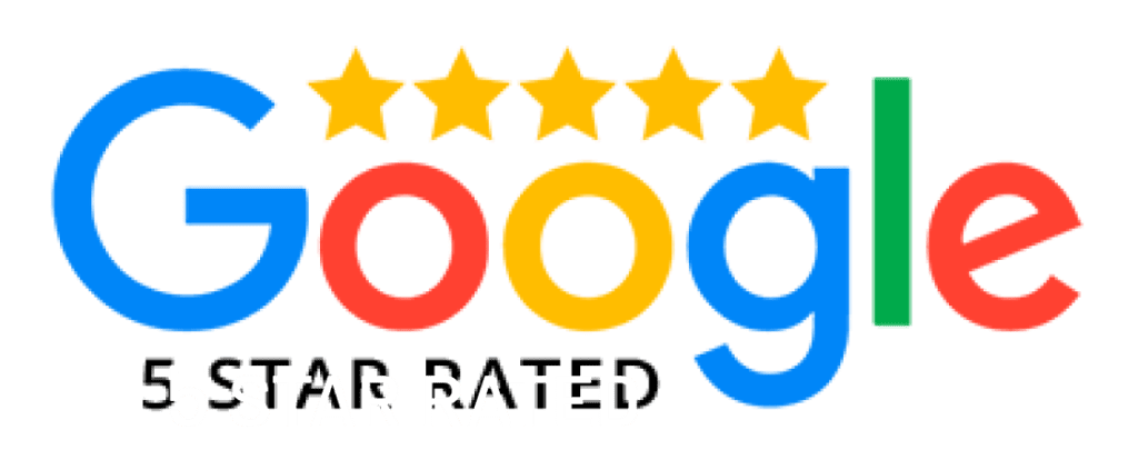 google five star rated badge