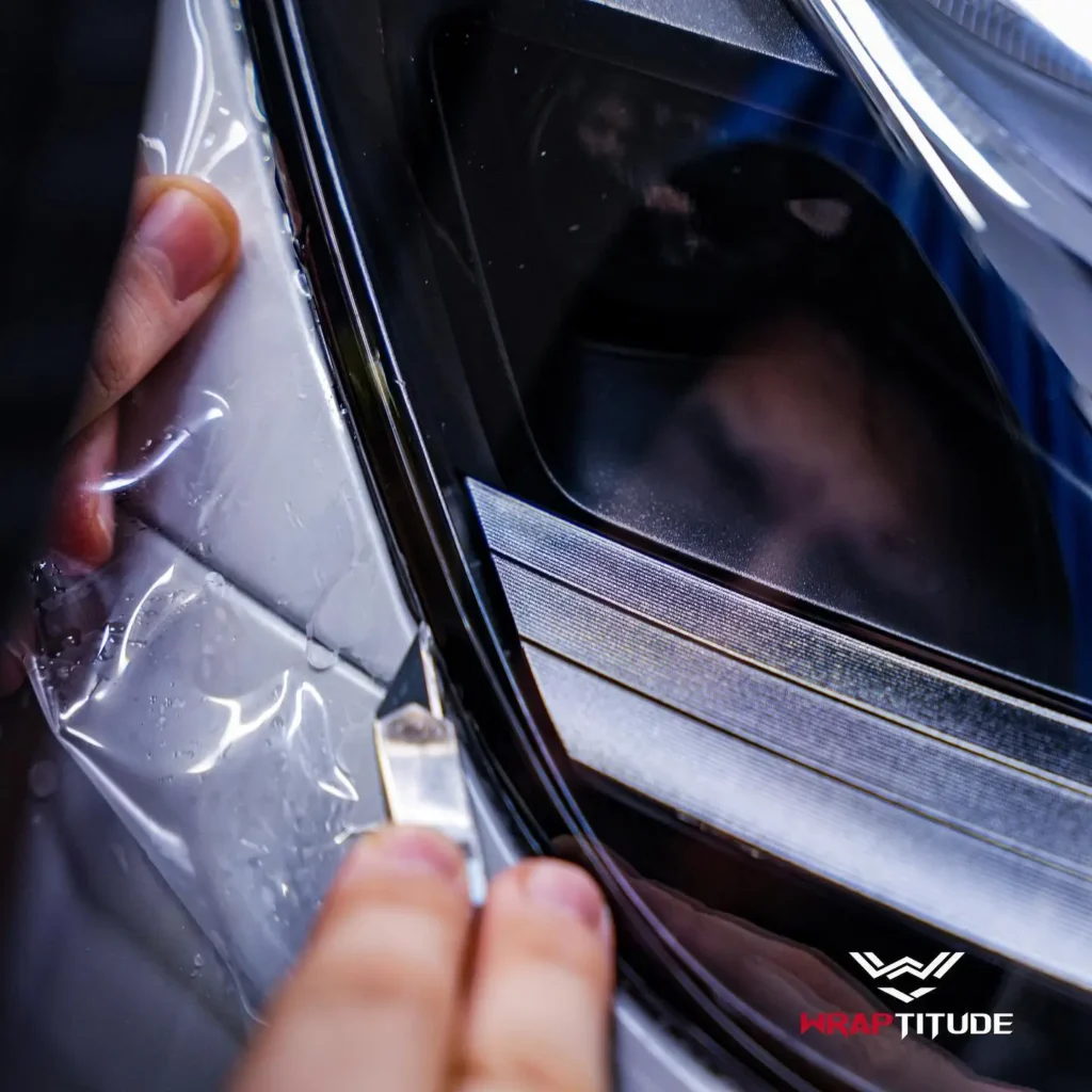 Paint Protection Film craftsmanship at Wraptitude